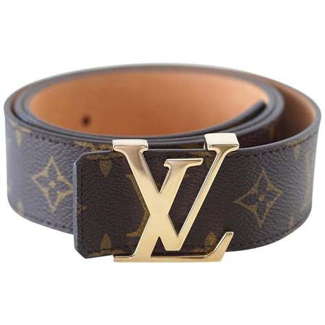 louis vuitton gold buckle belt